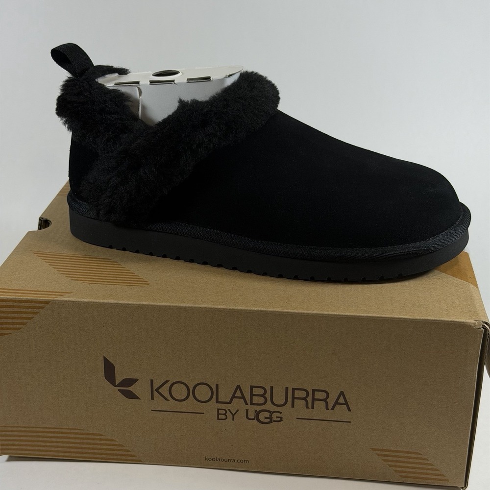 Ugg Size-7 Women Advay Slip-On Shoes Black